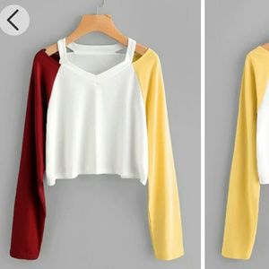 LONG SLEEVED CROP TOP